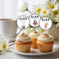40th Birthday Cupcake Toppers Man