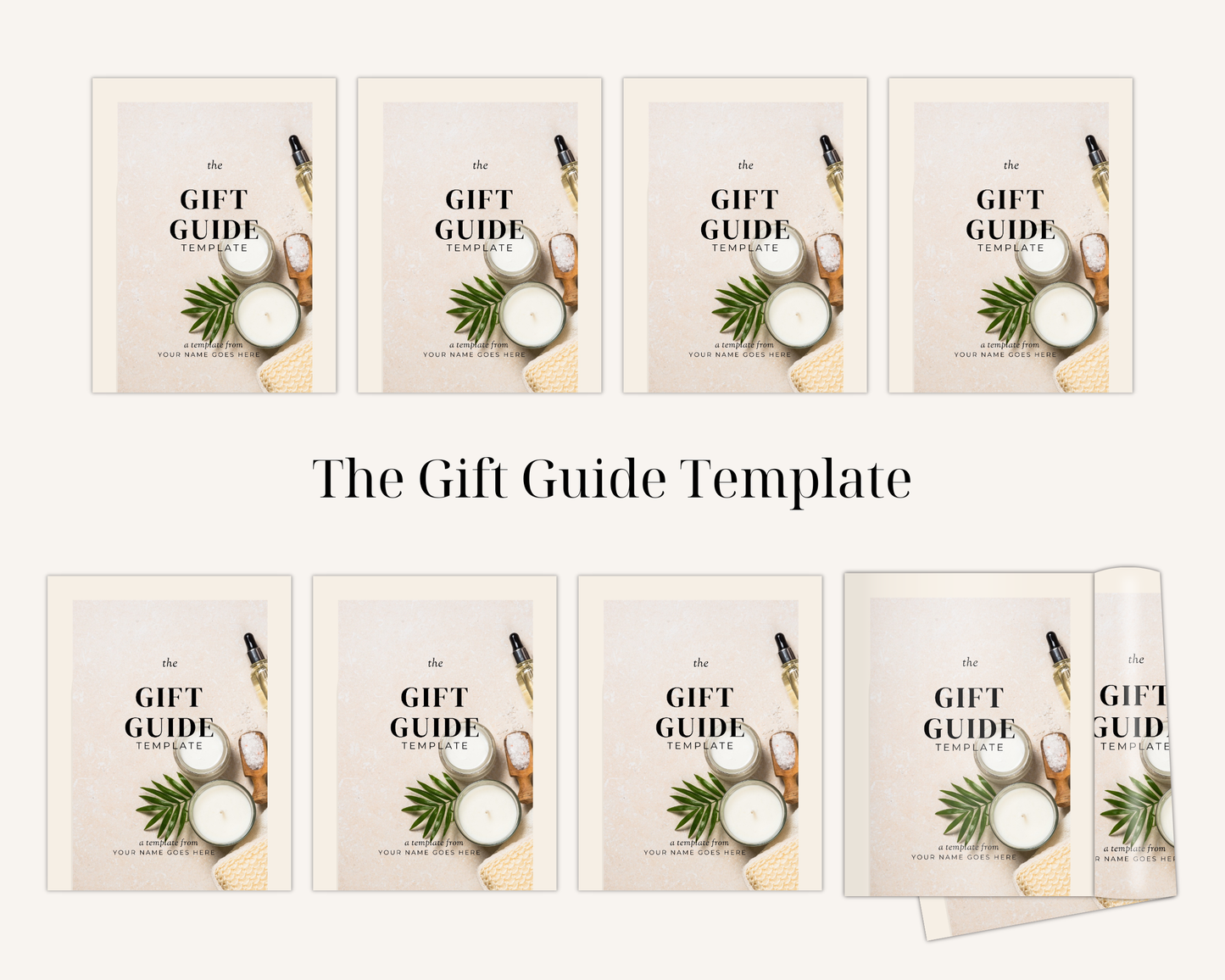 The Gift Guide Template