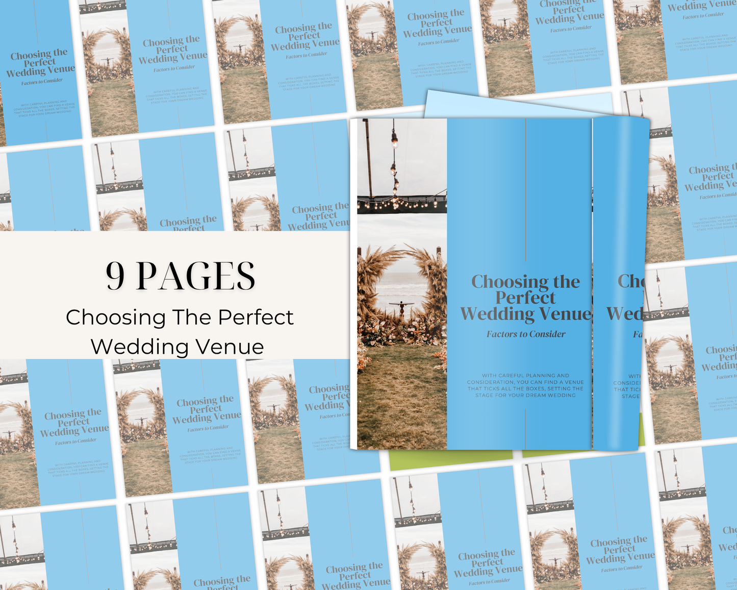 Choosing The Perfect Wedding Venue