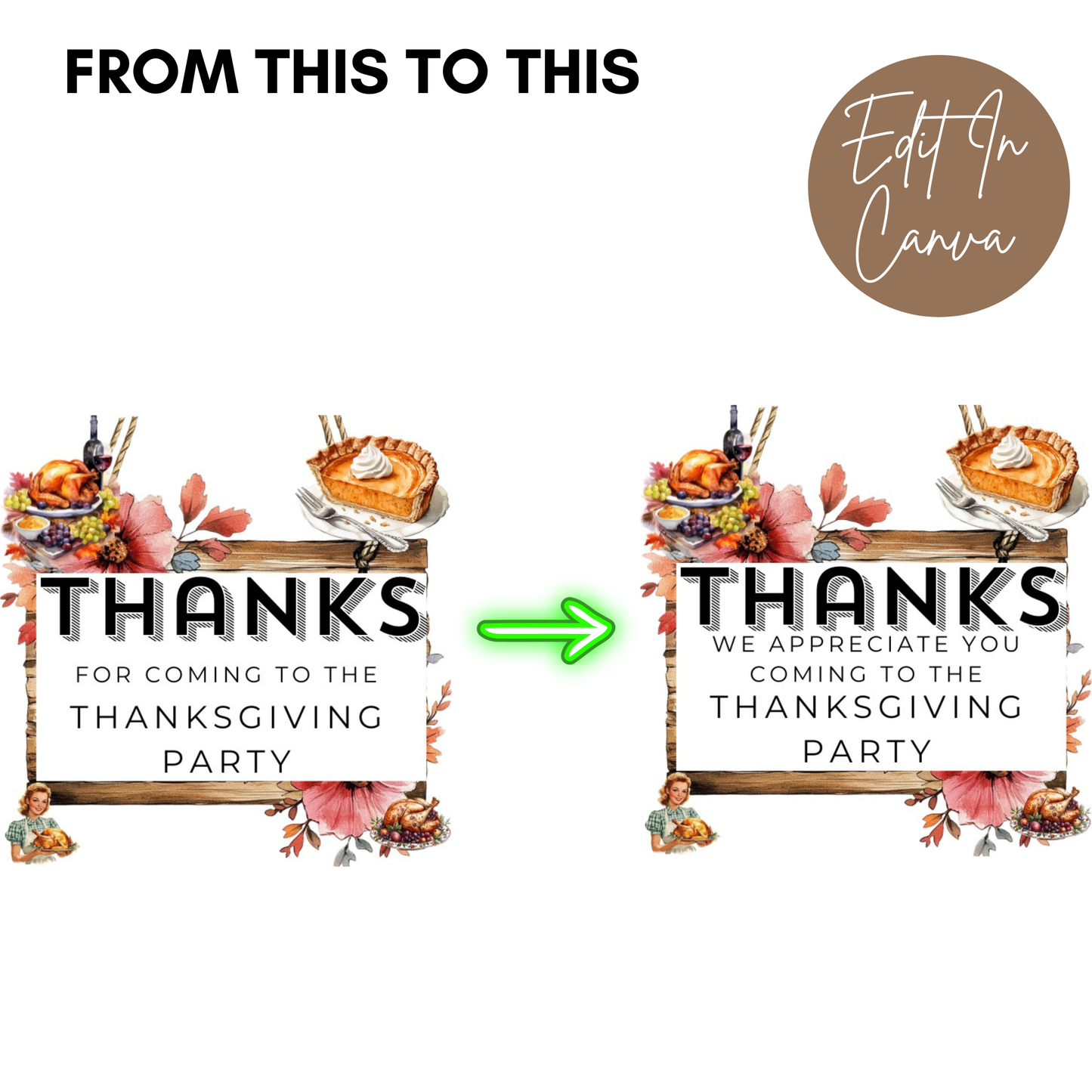 Thanksgiving Thank You Tag
