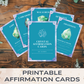 Crystal Affirmation Cards