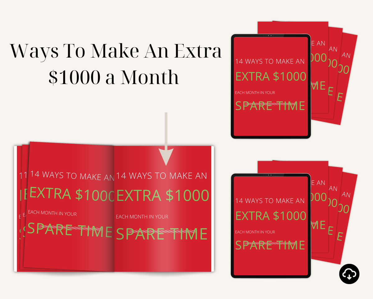 Ways To Make An Extra $1000 a Month