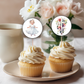 Baptism Cupcake Toppers