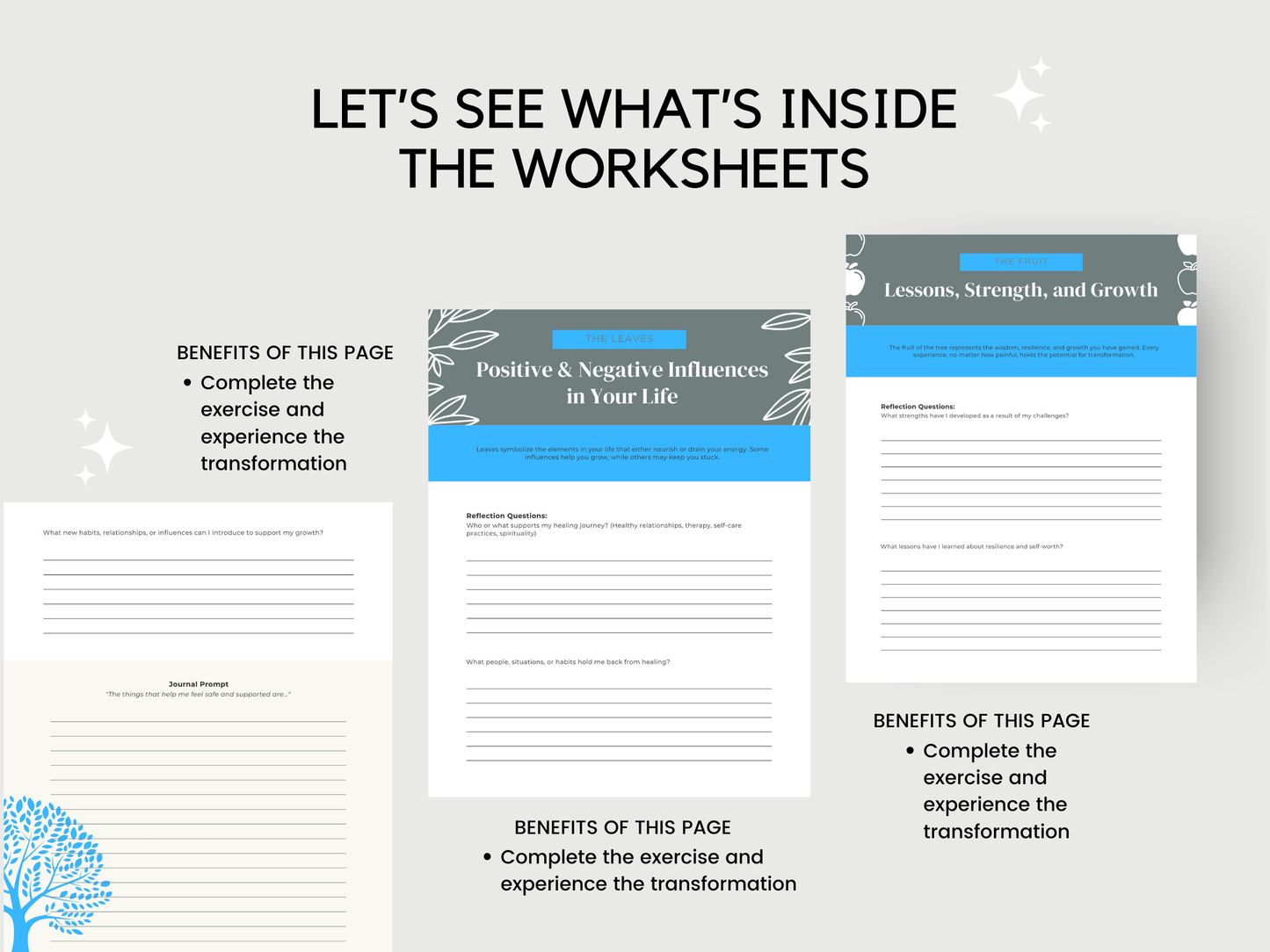 The Trauma Tree Worksheet