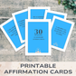 30 Business Leadership Affirmation Cards