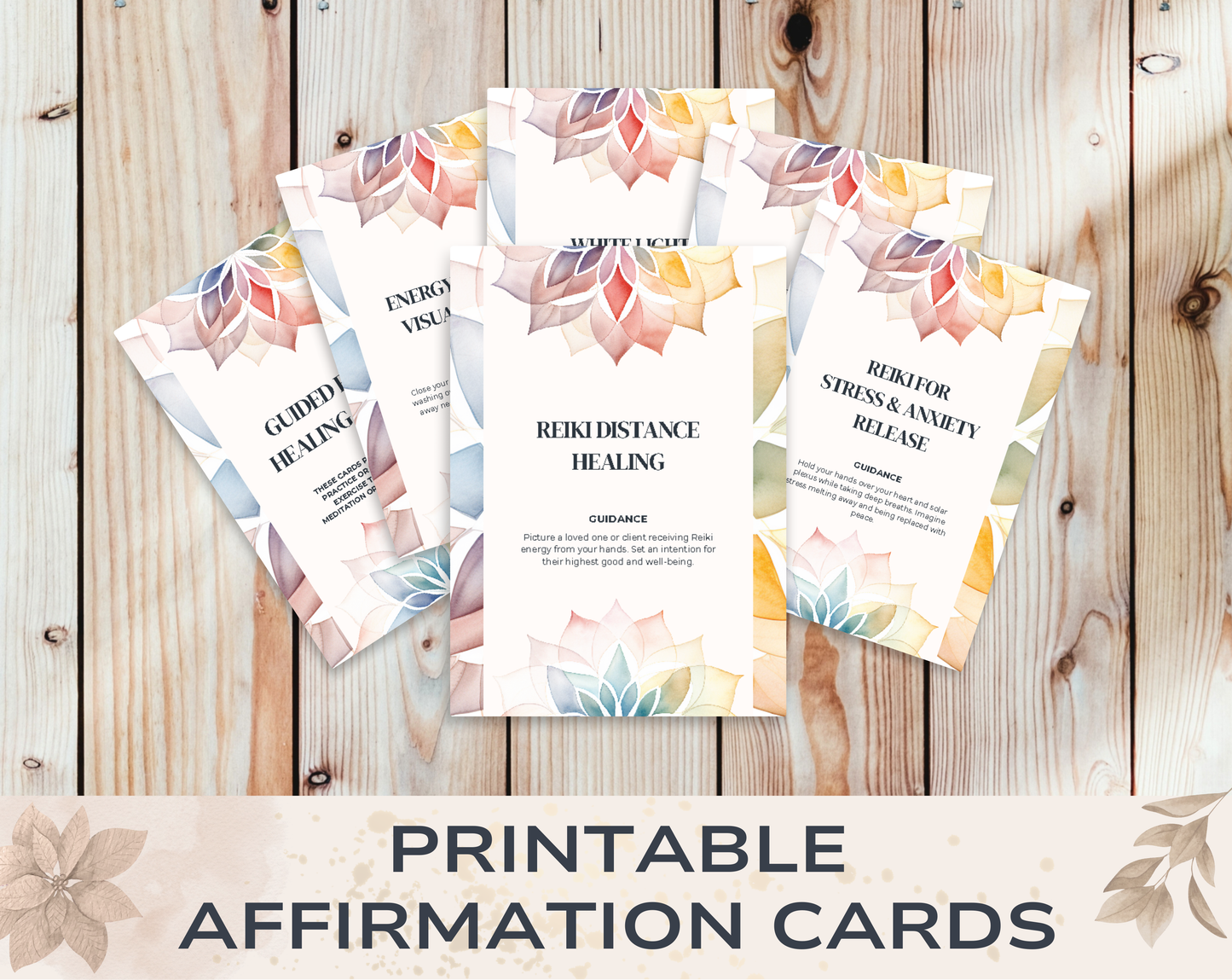 30 Chakra Affirmation Cards