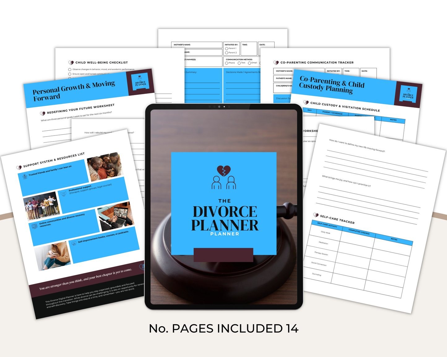 Divorce Digital Planner
