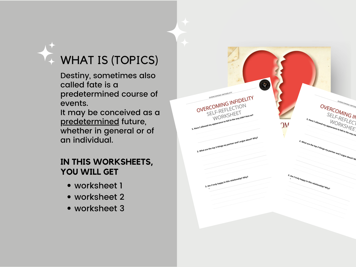 Overcoming Infidelity Worksheet