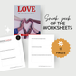 Great Commandment Bible Study Worksheet