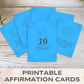 30 Mindful Eating Affirmation Cards