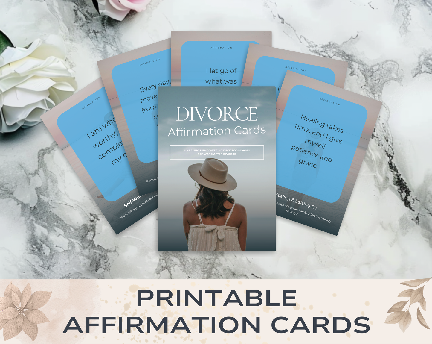 30 Divorce Affirmation Cards