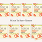 Ways To Save Money