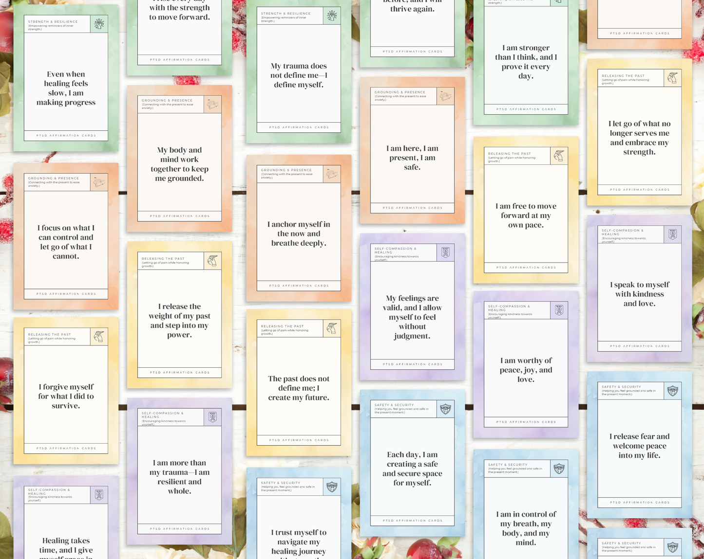 30 PTSD Affirmation Cards