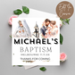 Michael's Baptism Thank You Tag