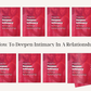 How To Deepen Intimacy In A Relationship