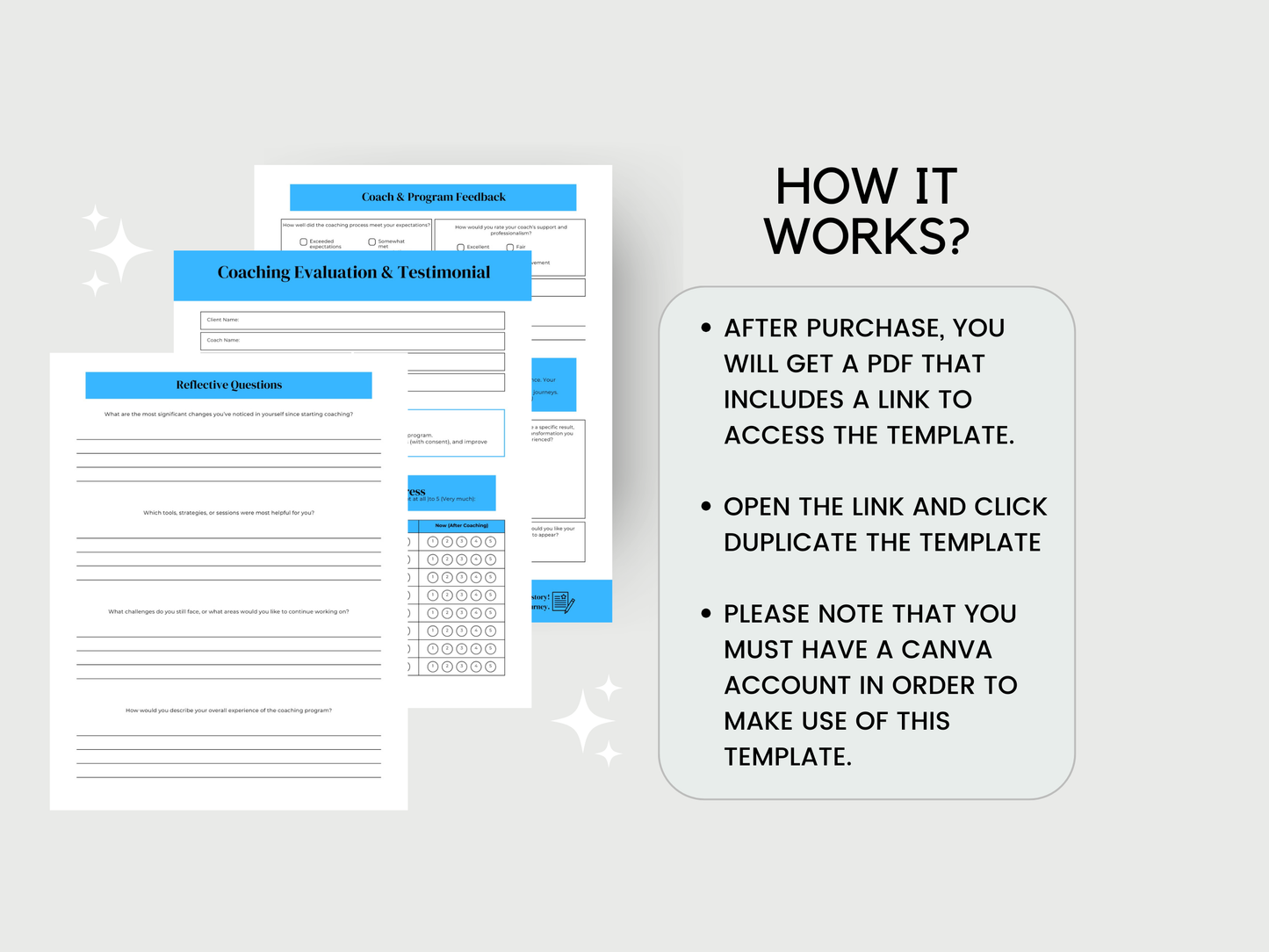 Coaching Evaluation Template
