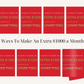 Ways To Make An Extra $1000 a Month