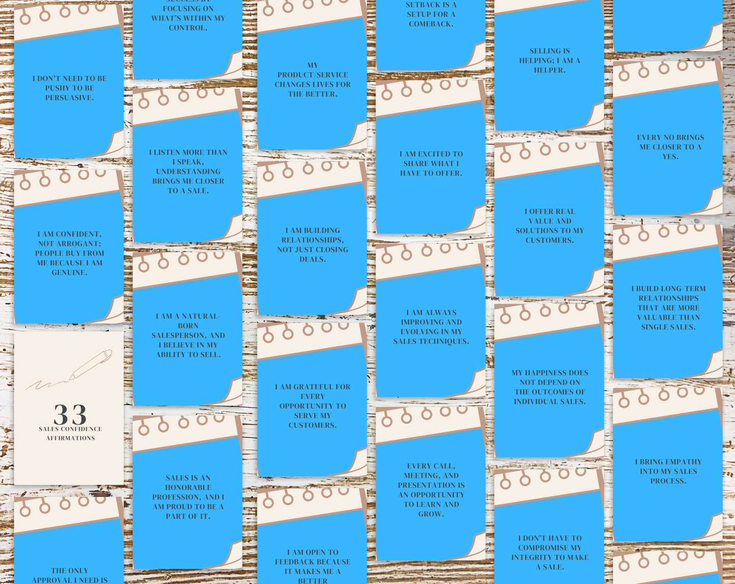 33 Sales Confidence Affirmations