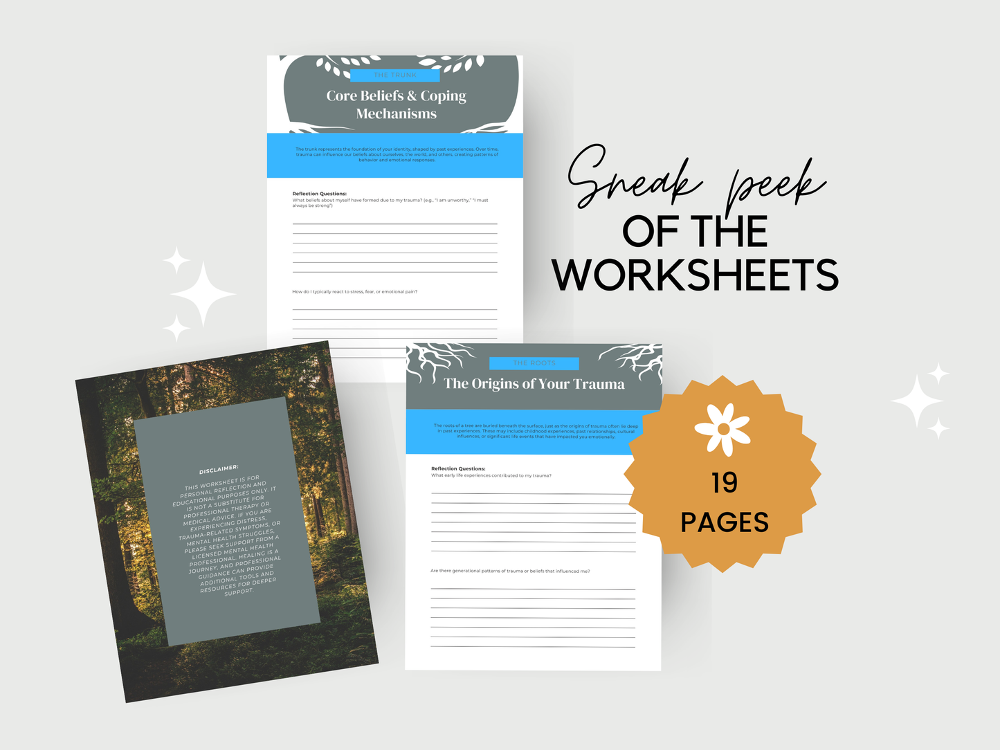 The Trauma Tree Worksheet