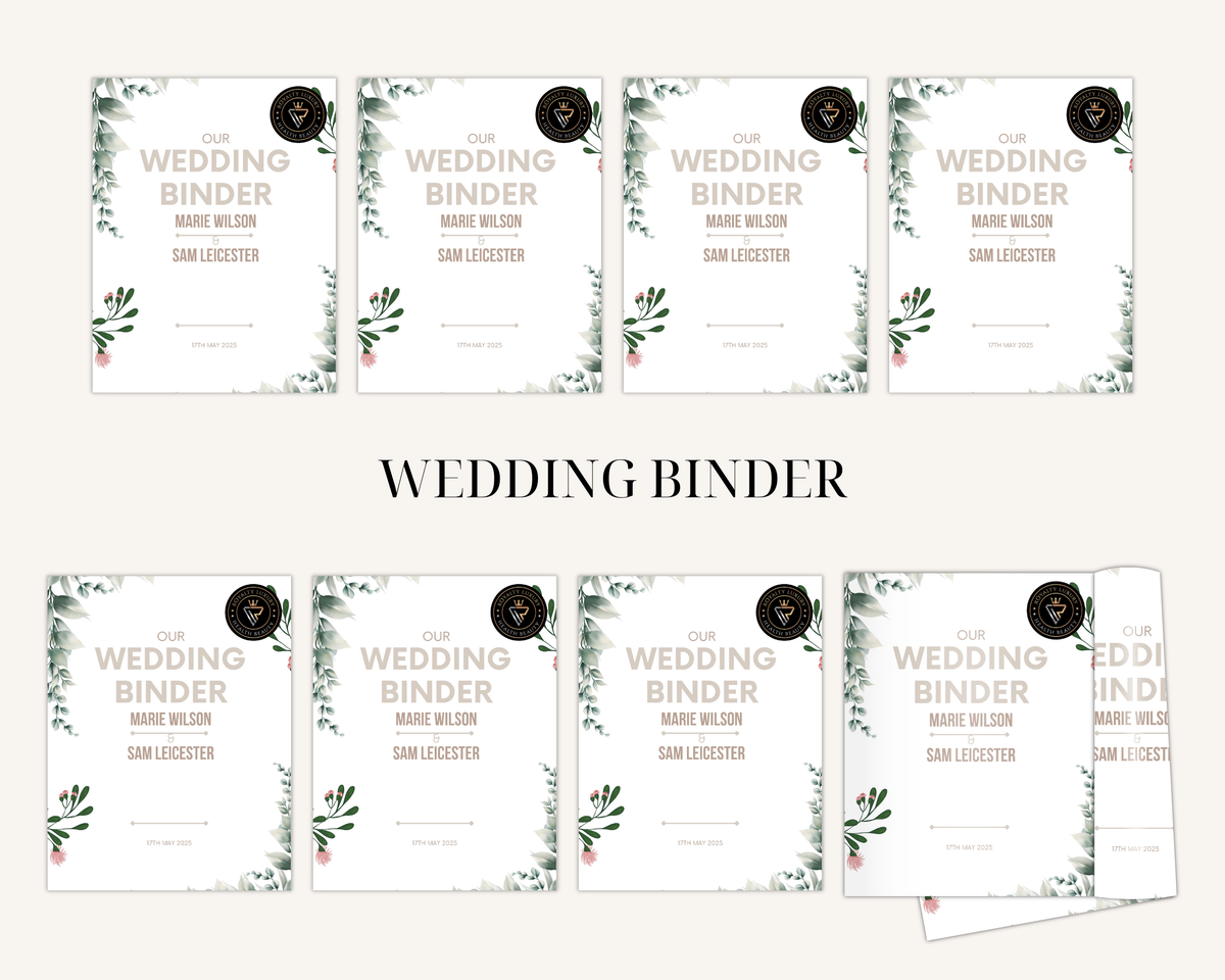 Wedding Binder