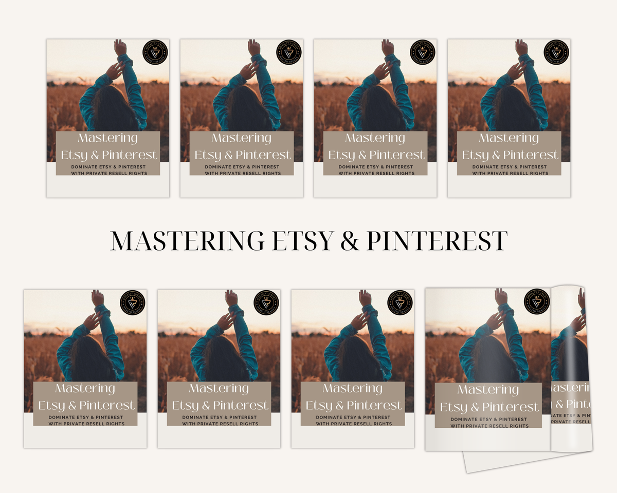 Mastering Etsy and Pinterest