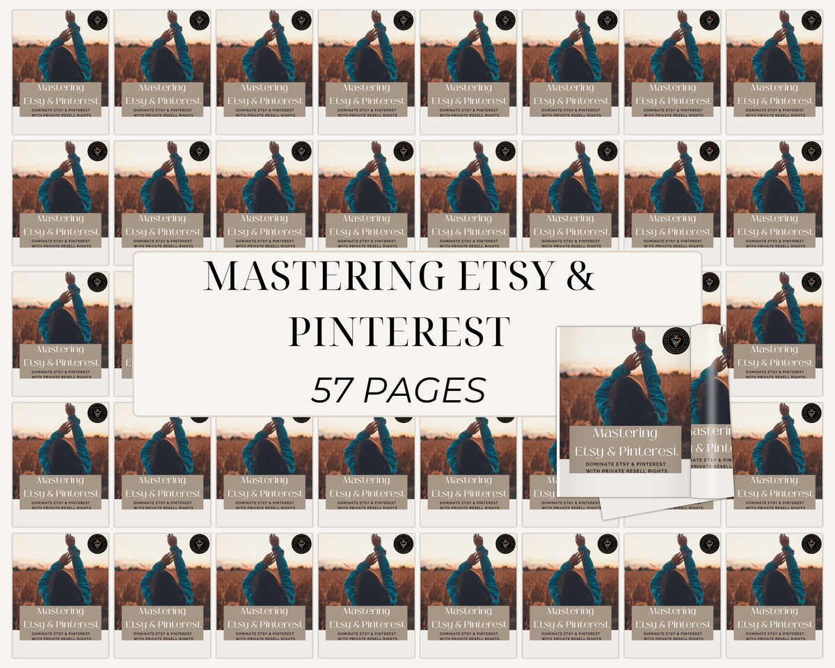 Mastering Etsy and Pinterest