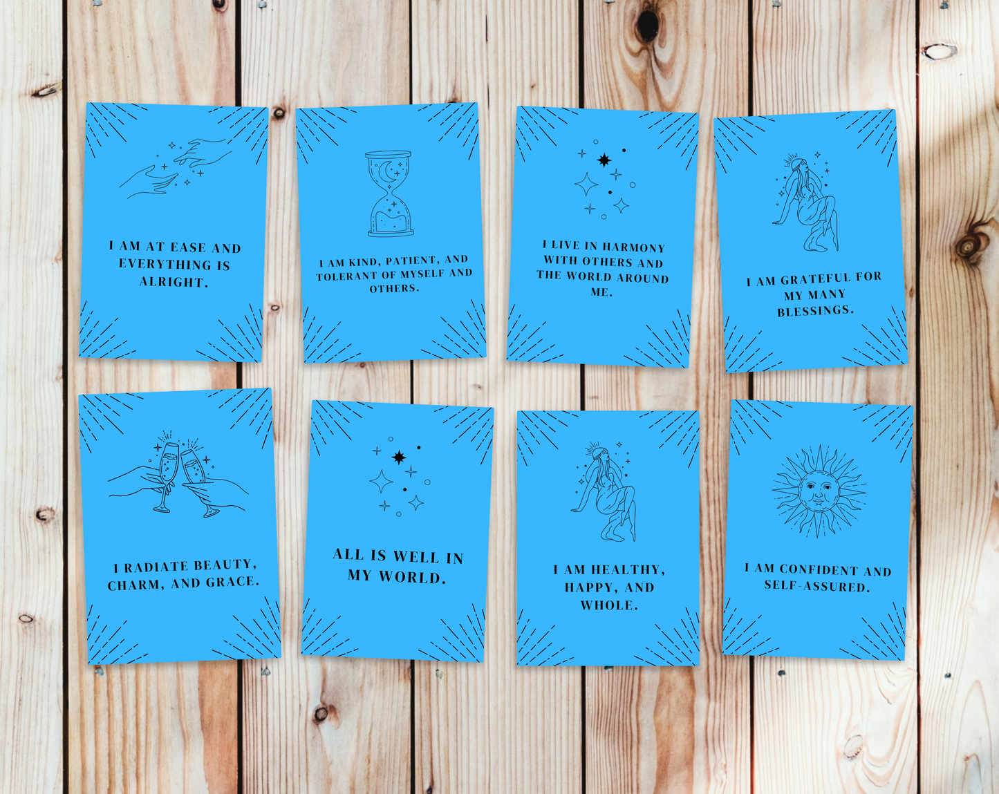 25 Mental Health Affirmation Cards