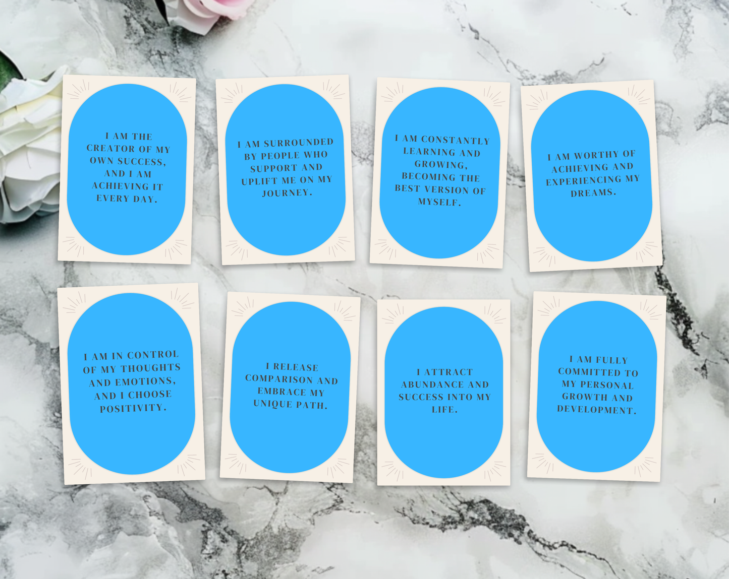 28 Goal Getter Affirmation Cards