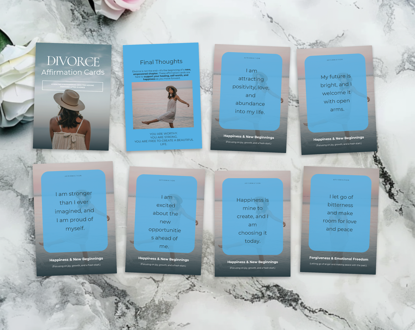 30 Divorce Affirmation Cards