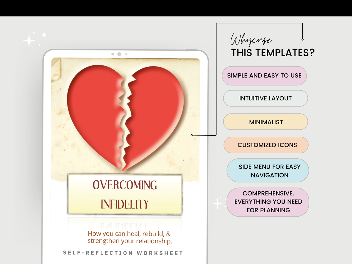 Overcoming Infidelity Worksheet