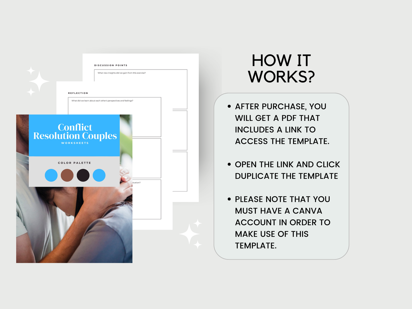 Conflict Resolution Couples Worksheets