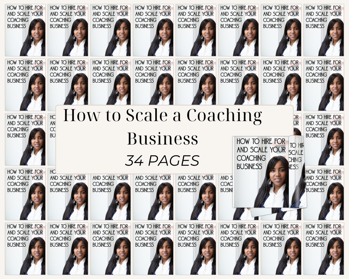 How to Scale a Coaching Business