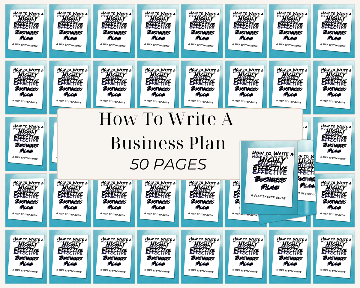 How To Write A Business Plan