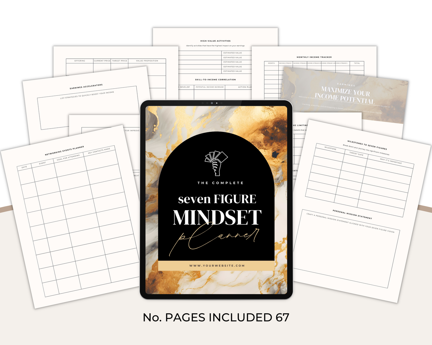 Millionaire Mindset Planner