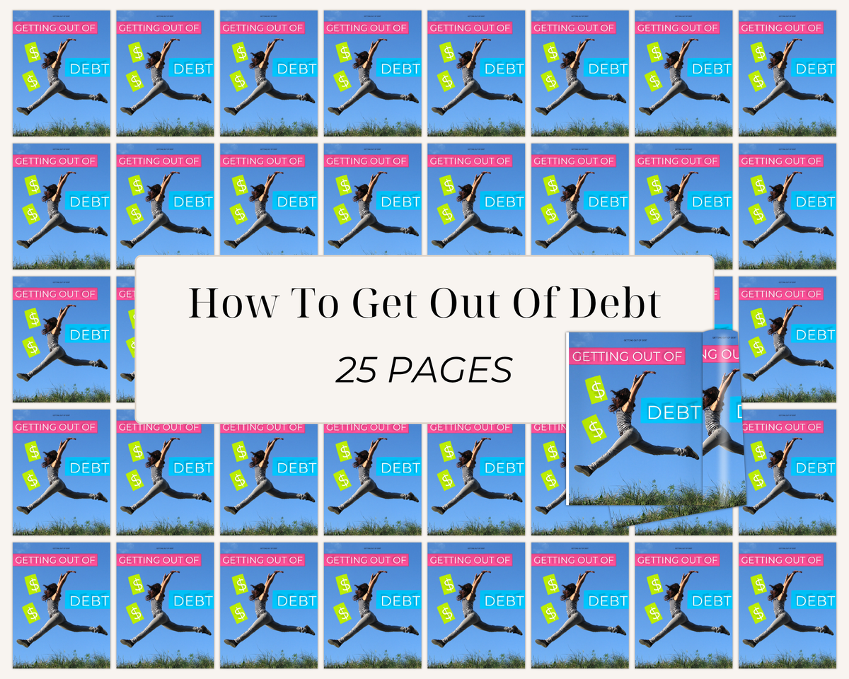 How To Get Out Of Debt