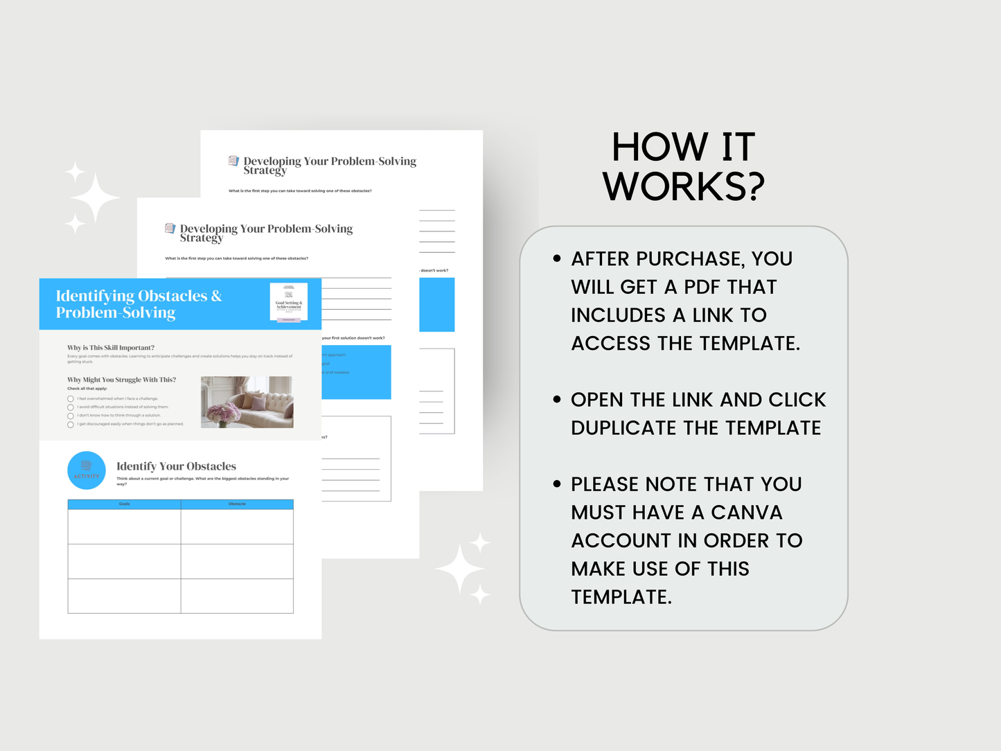 Identifying Obstacles & Problem Solving