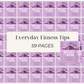 Everyday Fitness Tips