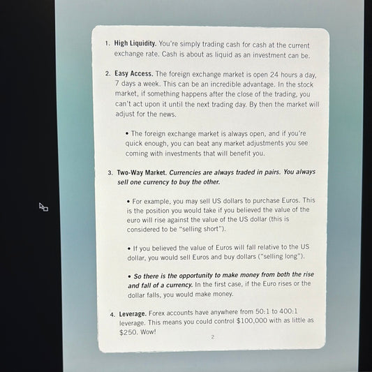 Income Boost Blueprint Introduction To Forex Trading