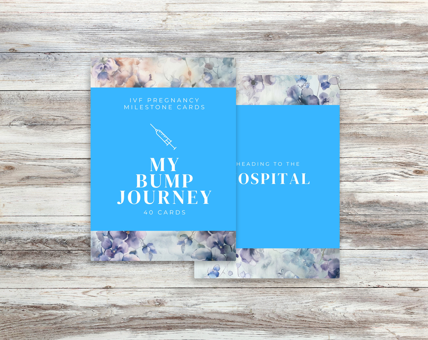 40 IVF Pregnancy Milestone Cards