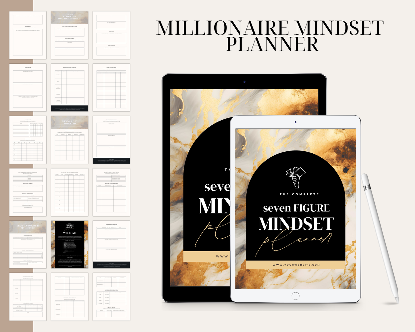 Millionaire Mindset Planner