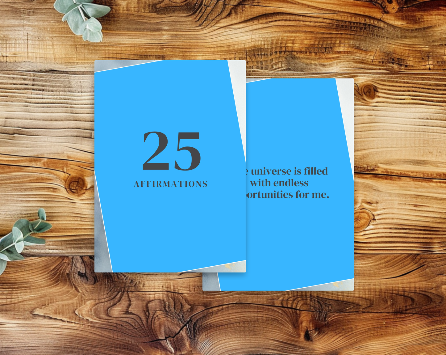 25 Manifestation Affirmation Cards