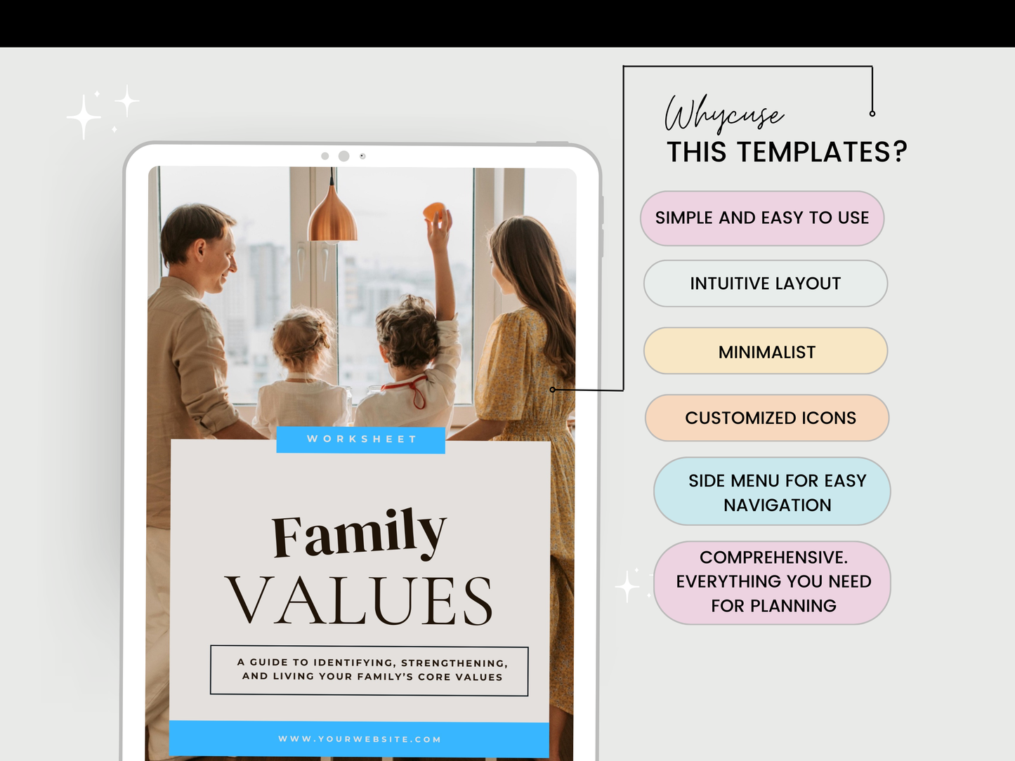 Family Values Worksheet