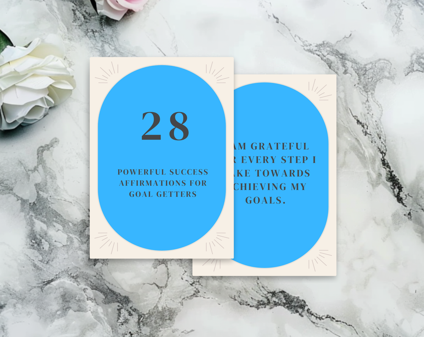 28 Goal Getter Affirmation Cards
