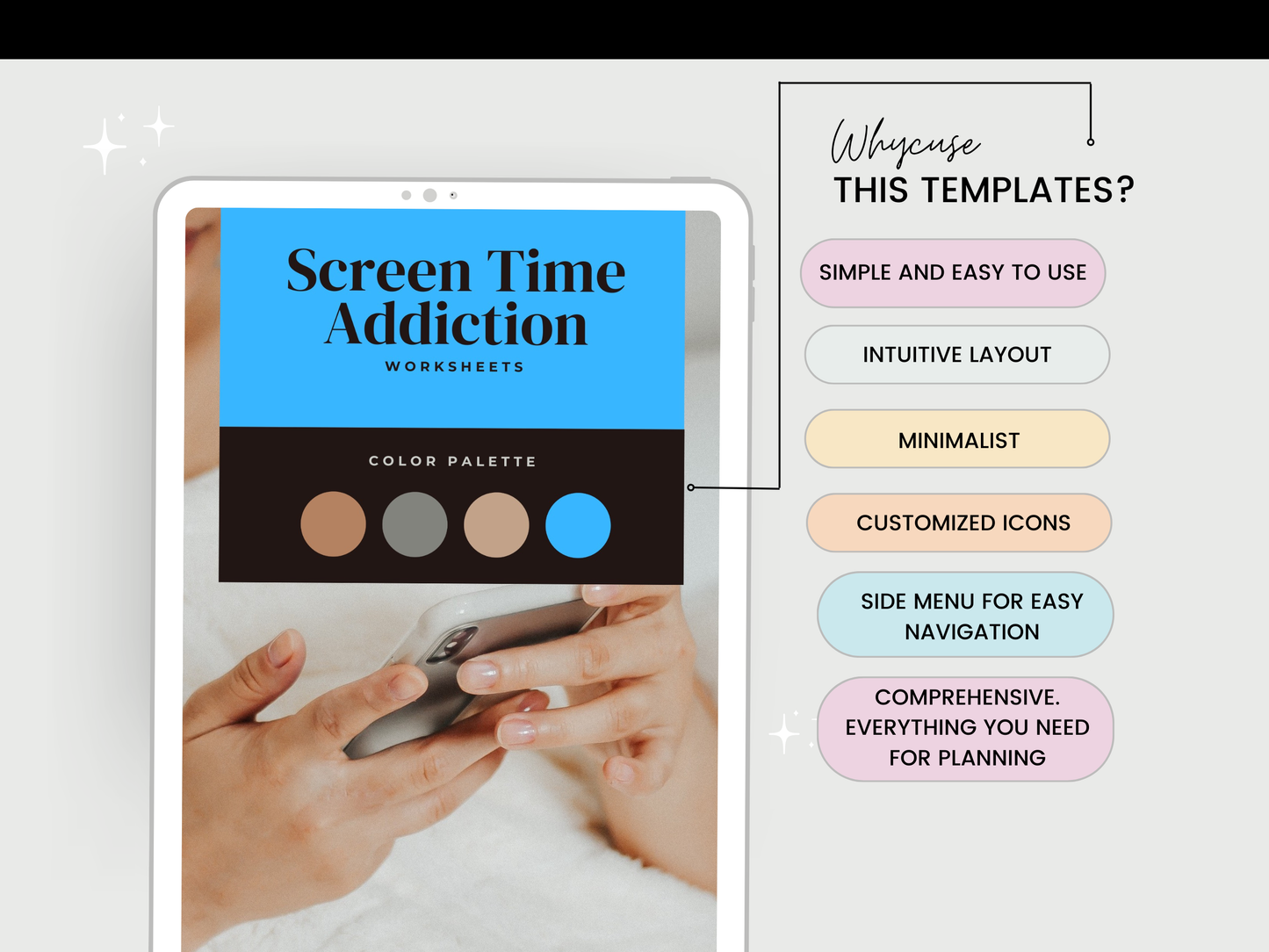 Screen Time Addiction Worksheet