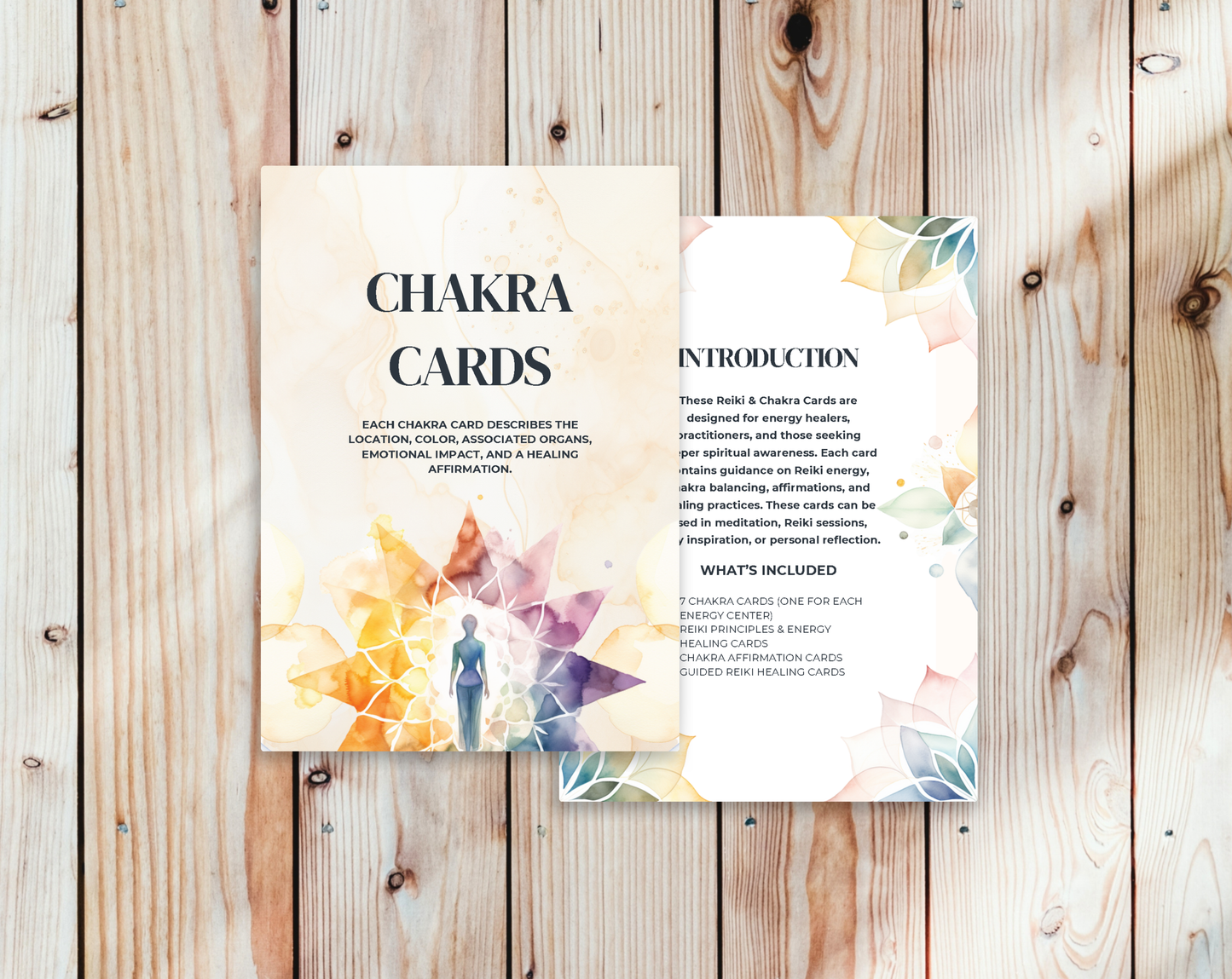 30 Chakra Affirmation Cards