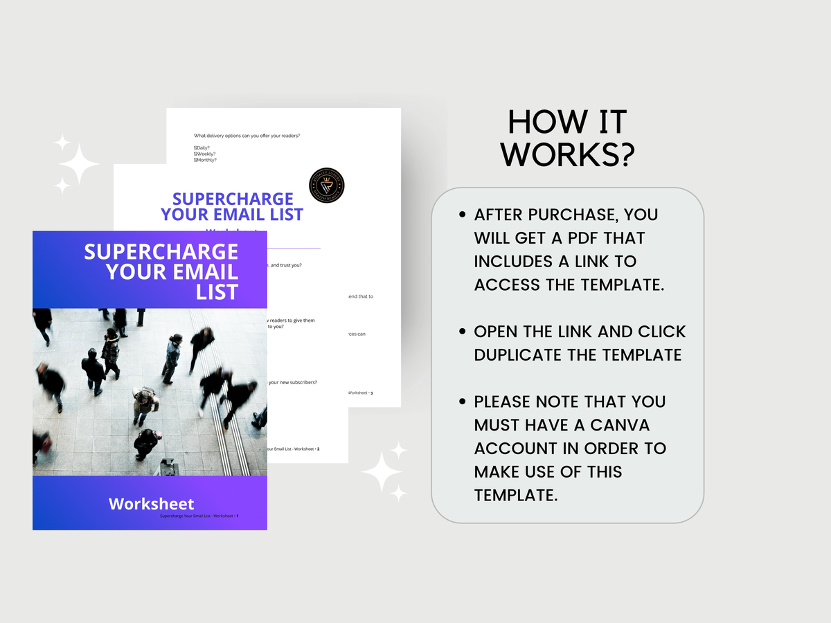 Email Marketing Worksheet