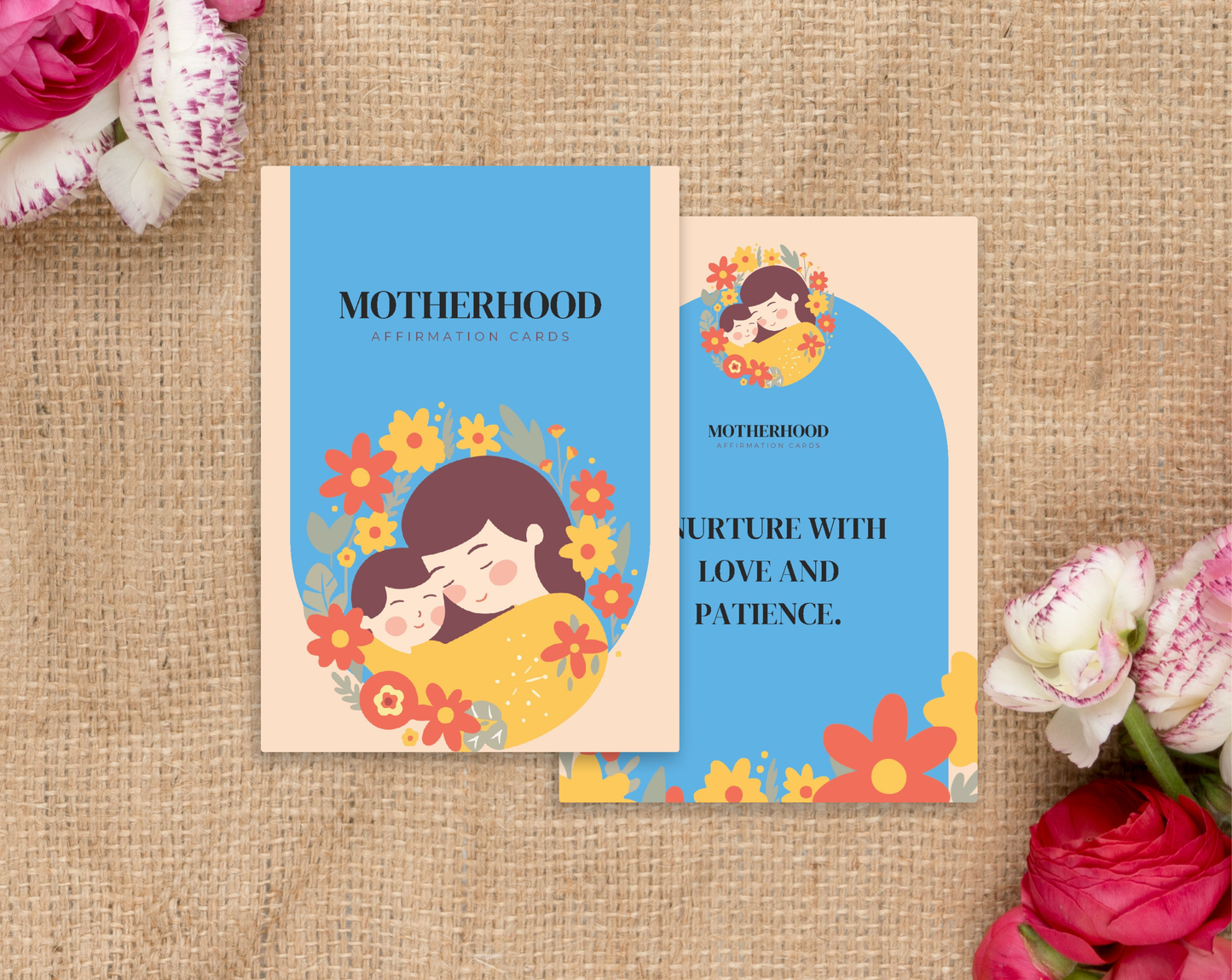 55 Motherhood Affirmation Cards