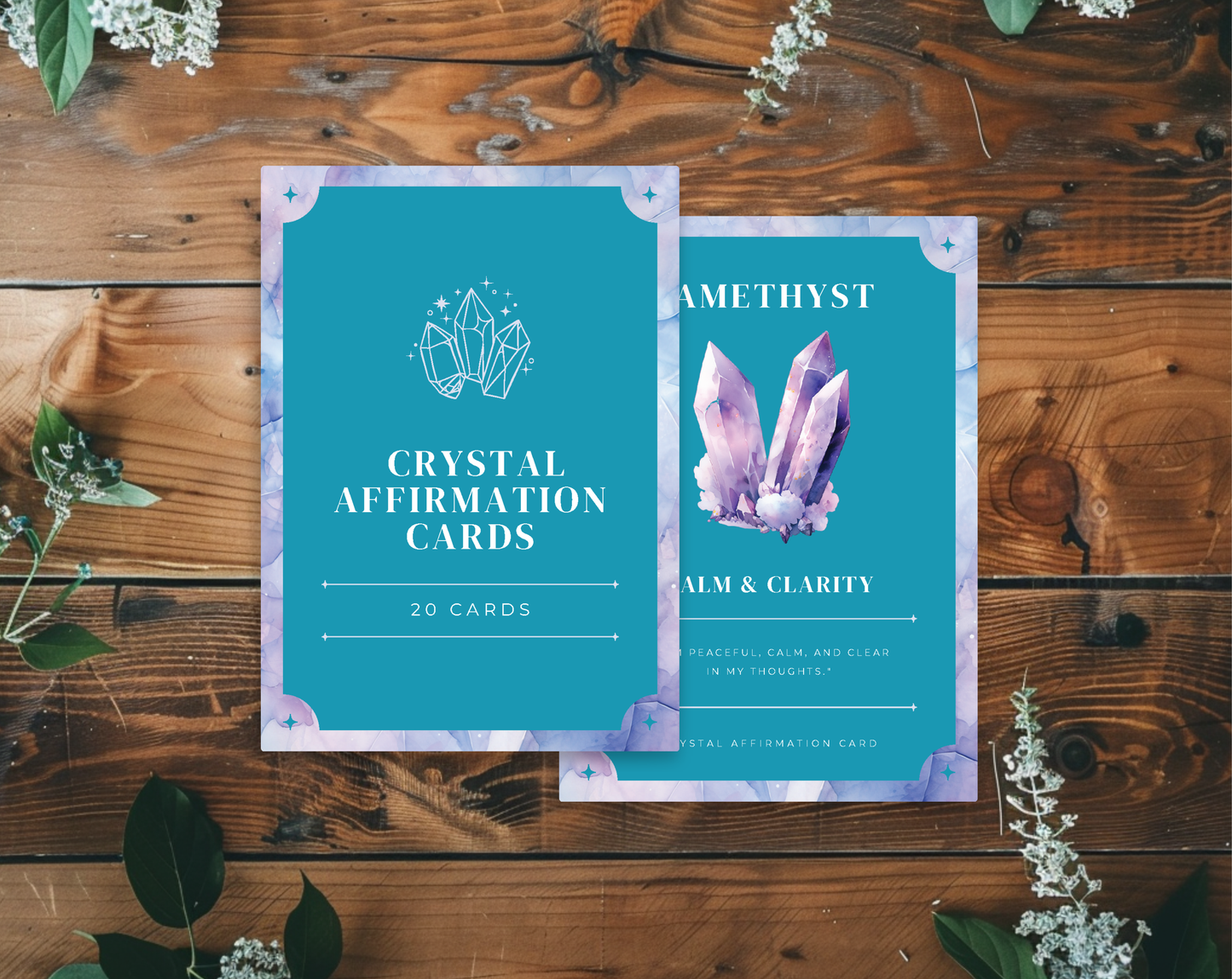 Crystal Affirmation Cards