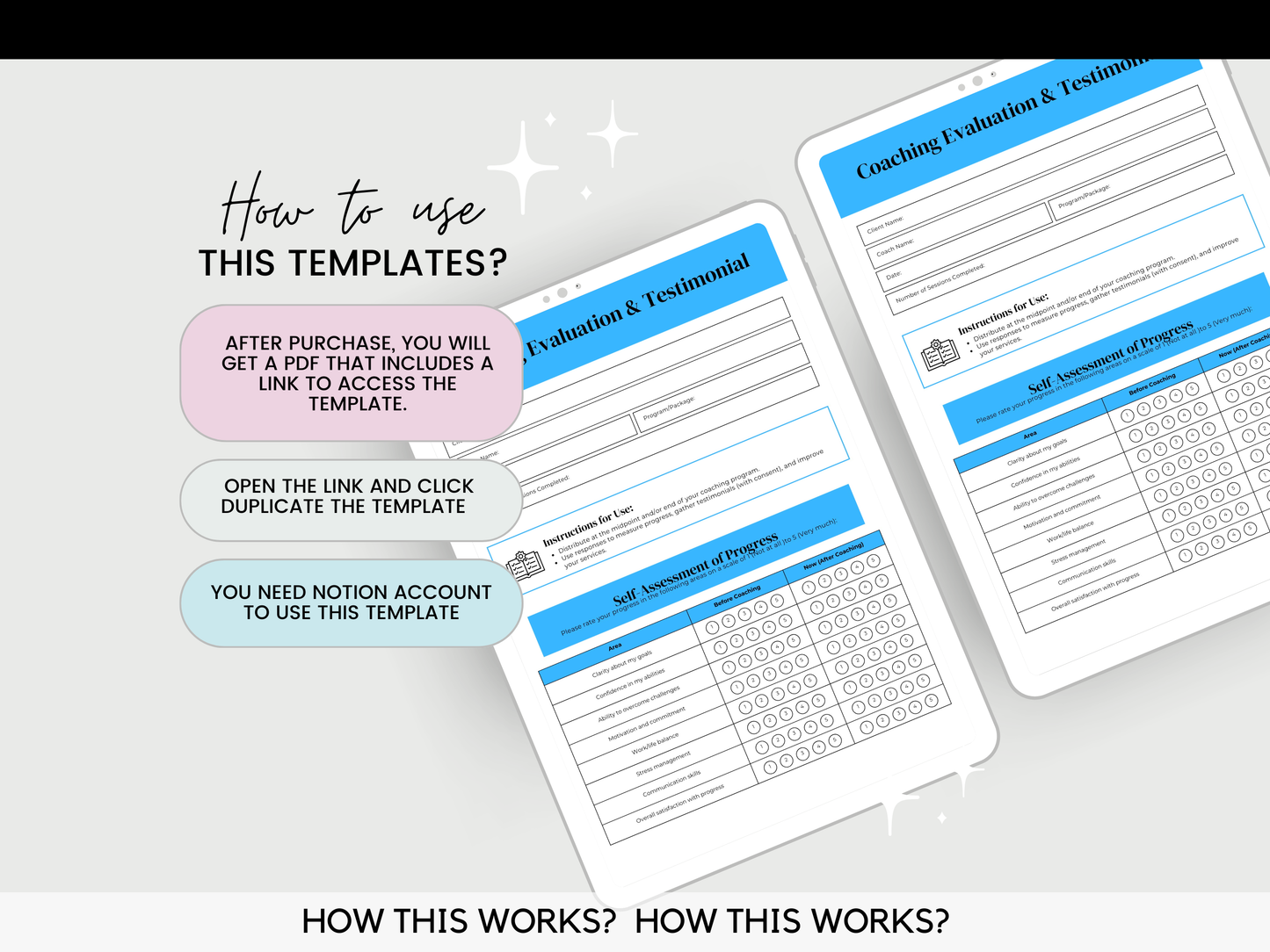 Coaching Evaluation Template