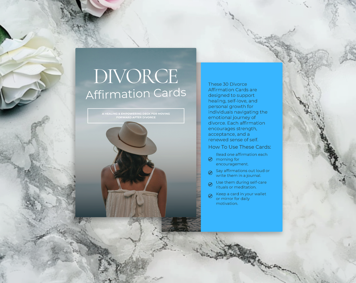 30 Divorce Affirmation Cards